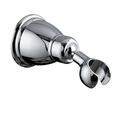 PaulGurkes Retro Design massiv Messing Duschkopf Halter Drehbar Wandmontage von PaulGurkes