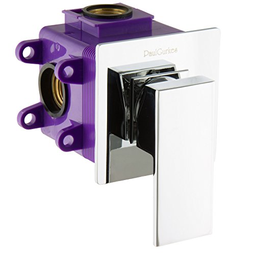 Duscharmatur SET mit Duschkopf Metallschlauch Mischbatterie Dusche Armatur