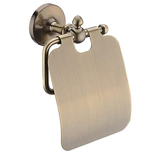 PaulGurkes WC-Papierhalter Nostalgie Bronze Messing Retro Papierhalter von PaulGurkes