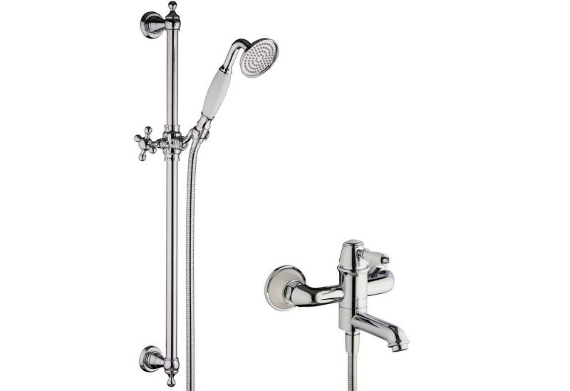 PaulGurkes Wannenarmatur PGSETWMOON2 PaulGurkes Wannenarmatur Aufputz Retro Handbrause Duschstange Nostalgie Set PaulGurkes Wannenarmatur PGSETWMOON2 PaulGurkes Wannenarmatur Aufputz Retro Handbrause Duschstange Nostalgie Set von PaulGurkes