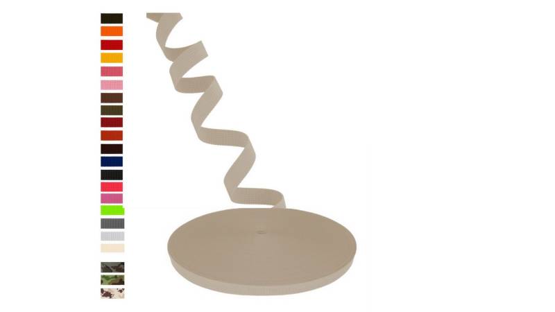 PaulZdrada 3 m Gurtband, 10 mm breit, Rollladengurt Polyester Premium Rollladengurt von PaulZdrada