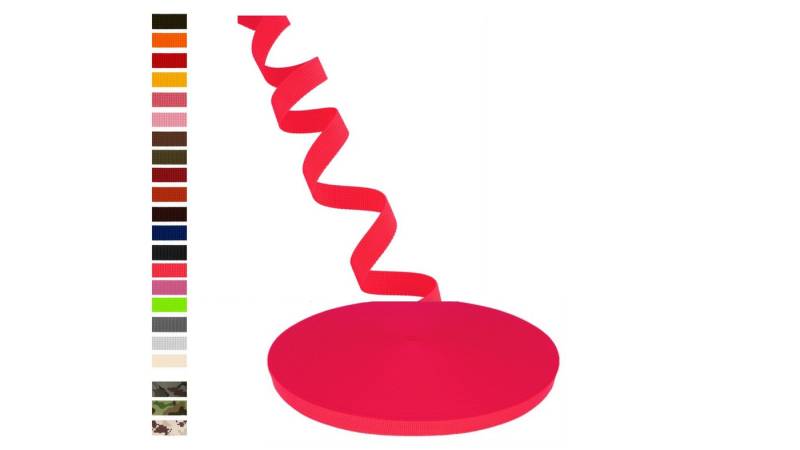 PaulZdrada 3 m Gurtband, 10 mm breit, Rollladengurt Polyester Premium Rollladengurt von PaulZdrada