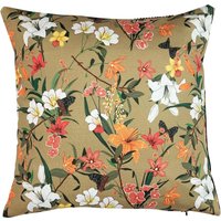 Zierkissen Kissenbezug Floral Herbst 40x40cm, 50x50cm Kissenhülle Landhausstil Khaki, Braun, Herbstliche Dekoration Zierkissen Kissenbezug Floral Herbst 40x40cm, 50x50cm Kissenhülle Landhausstil Khaki, Braun, Herbstliche Dekoration von PaulaRosaHandmade