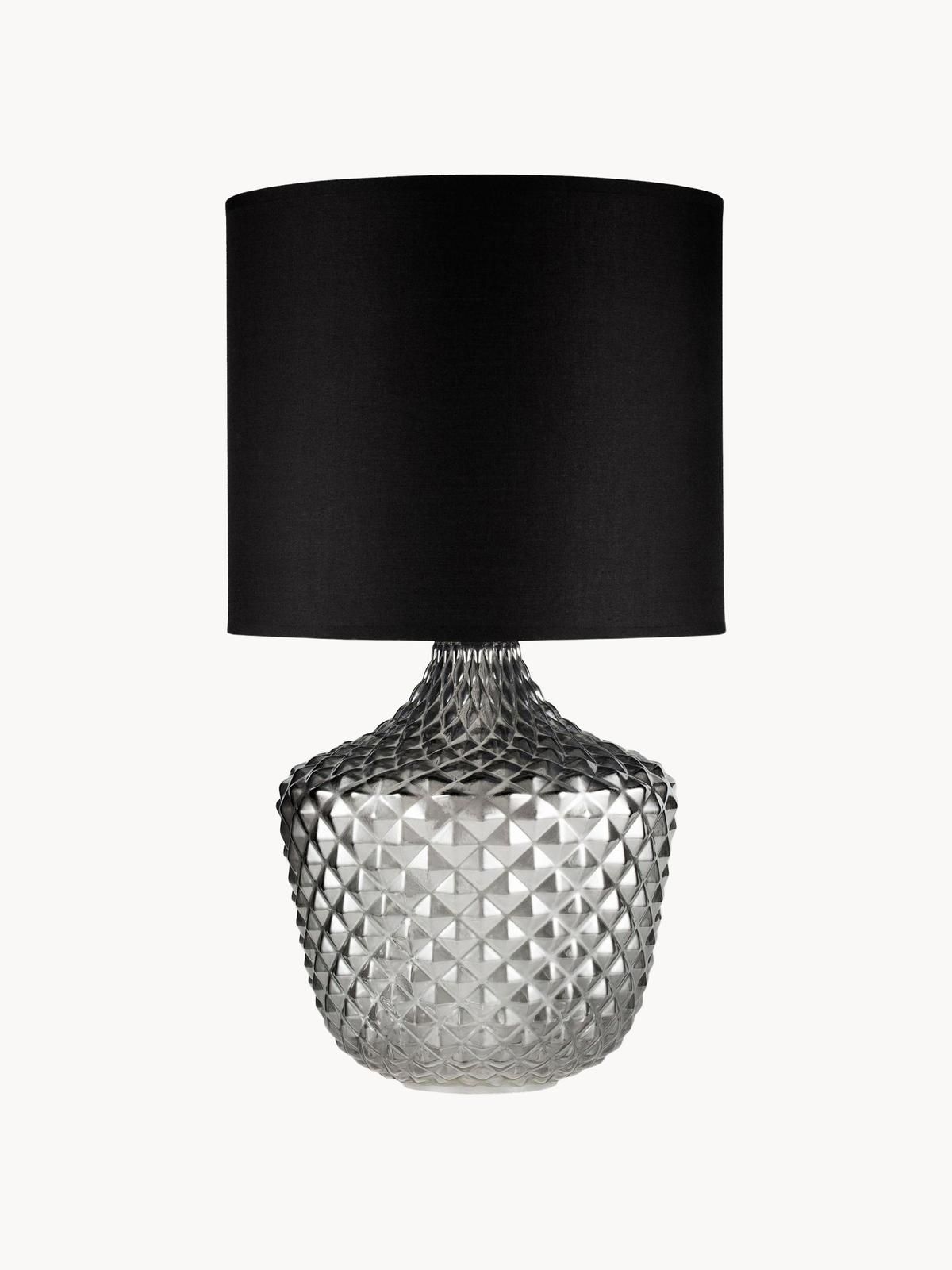 Große Tischlampe Brilliant Jewel aus Glas von Pauleen