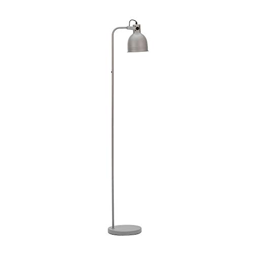 Pauleen 48160 Grand Leisure Stehleuchte in Grau moderne Stehlampe Industry-look für Loft Design max25W E27 Grau 230V Metall von Pauleen