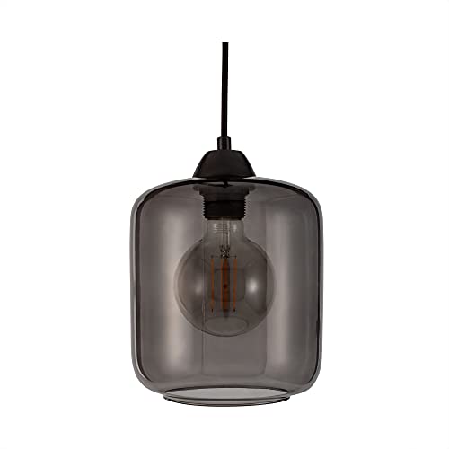 Pauleen 48189 Magic Glamour Pendelleuchte max. 20 Watt Rauchglas, Schwarz Glas, Metall E27 Pauleen 48189 Magic Glamour Pendelleuchte max. 20 Watt Rauchglas, Schwarz Glas, Metall E27 von Pauleen