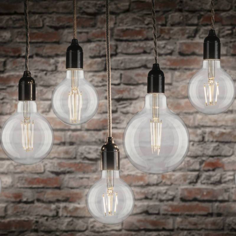 Pauleen LED-Leuchtmittel Filament G80 E27 4,8 W klar 4.000 K von Pauleen