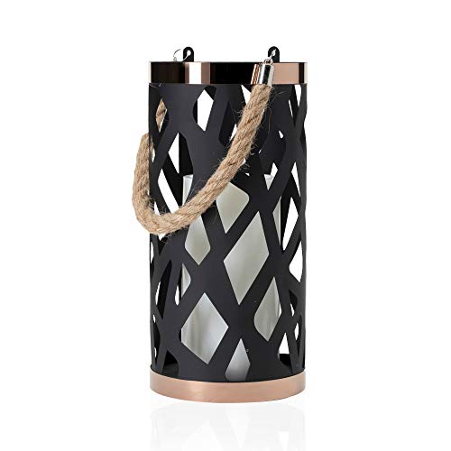 Pauleen 48012 Lantern Soul Laterne mit LED Kerze Flackereffekt warmweiß Schwarz Weiß IP44 Metall/Kunststoff Pauleen 48012 Lantern Soul Laterne mit LED Kerze Flackereffekt warmweiß Schwarz Weiß IP44 Metall/Kunststoff von Paulmann