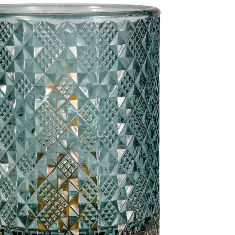 Pauleen Modern Glamour E14-LED türkis Metallfuß von Pauleen