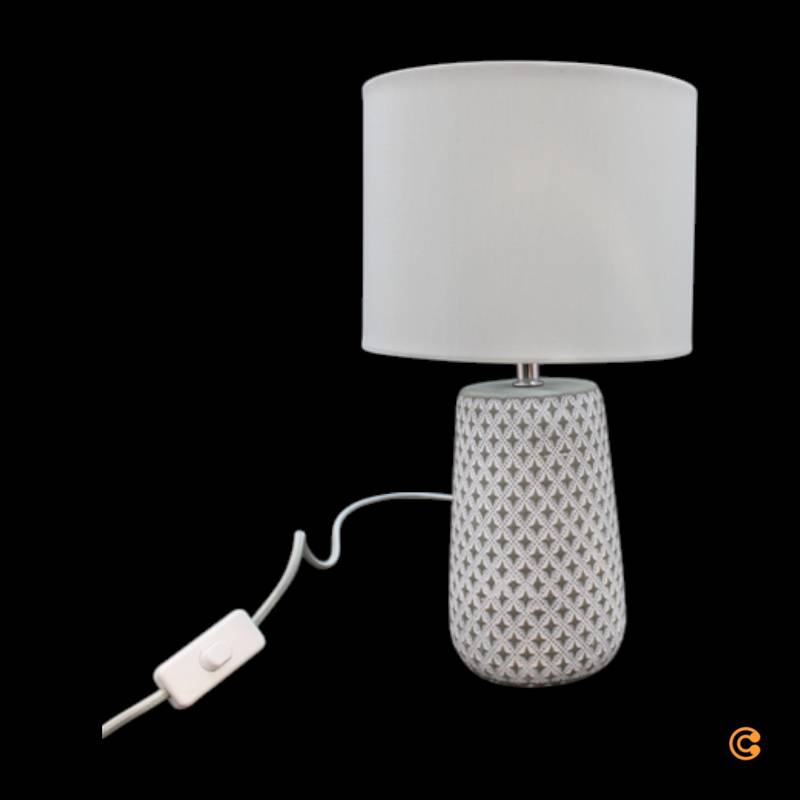 Pauleen Pretty Purity Tischleuchte Tischlampe Lampe Leuchte Bürolampe Betonfuß B-Ware von Pauleen