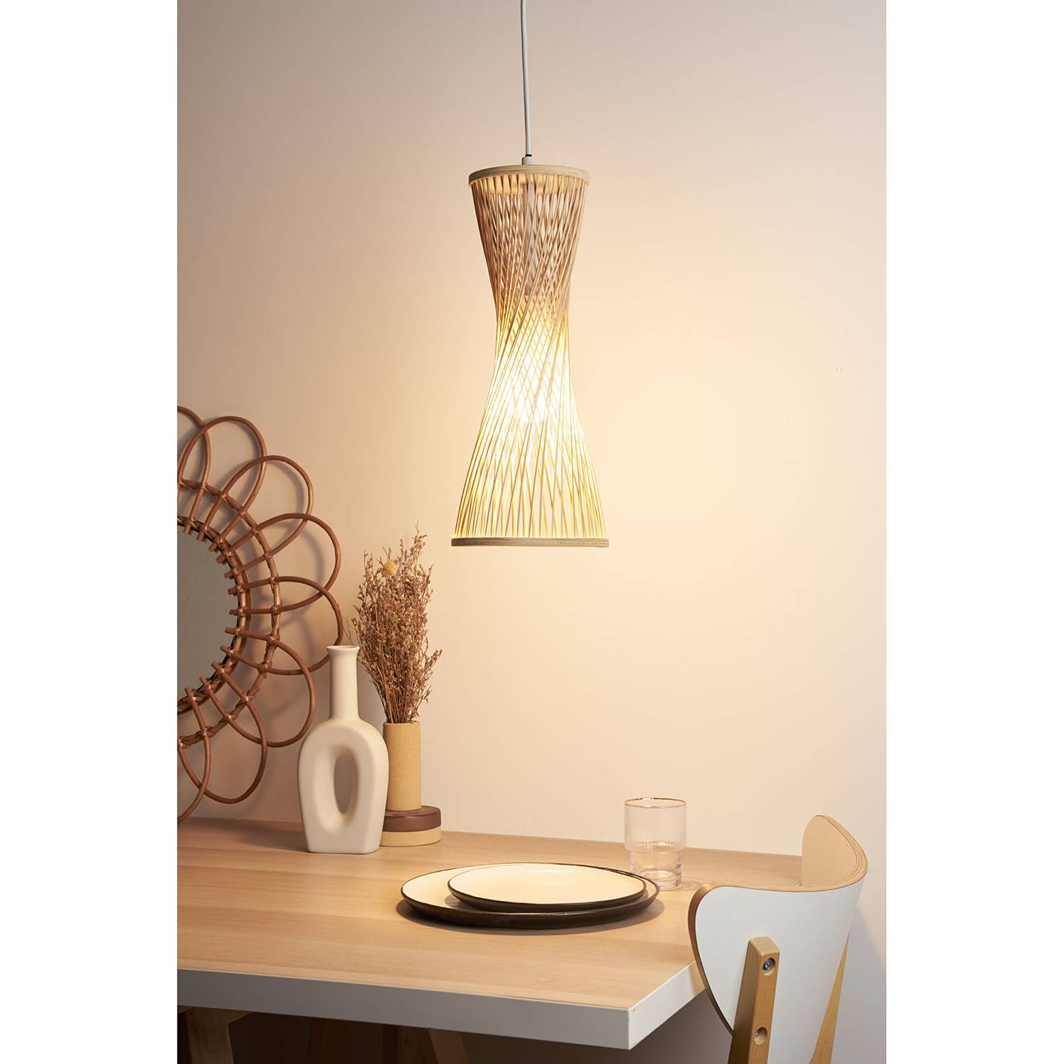 Pendelleuchte Woody Glow von Pauleen