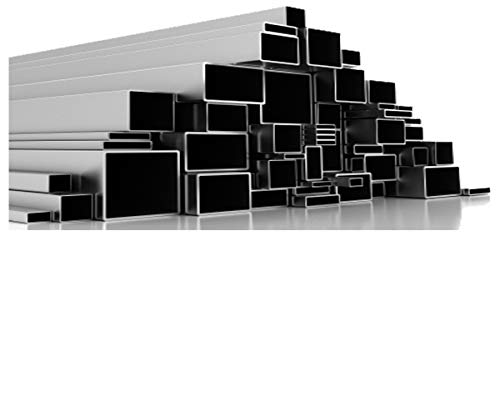 Quadrat- und Rechteckrohr Vierkantrohr Edelstahl A2 Länge 1 m +/- 2mm (20x15x1,5, ungeschliffen) von Pauli Edelstahldesign