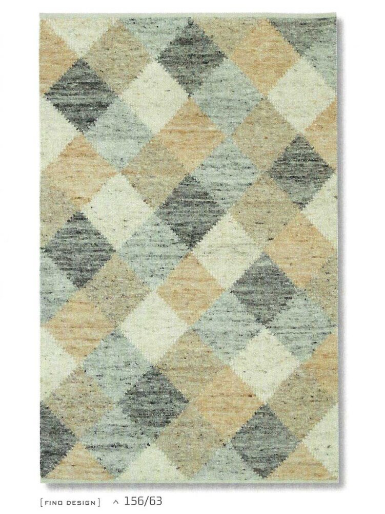 Paulig Fino Design 156 Handwebteppich von Paulig