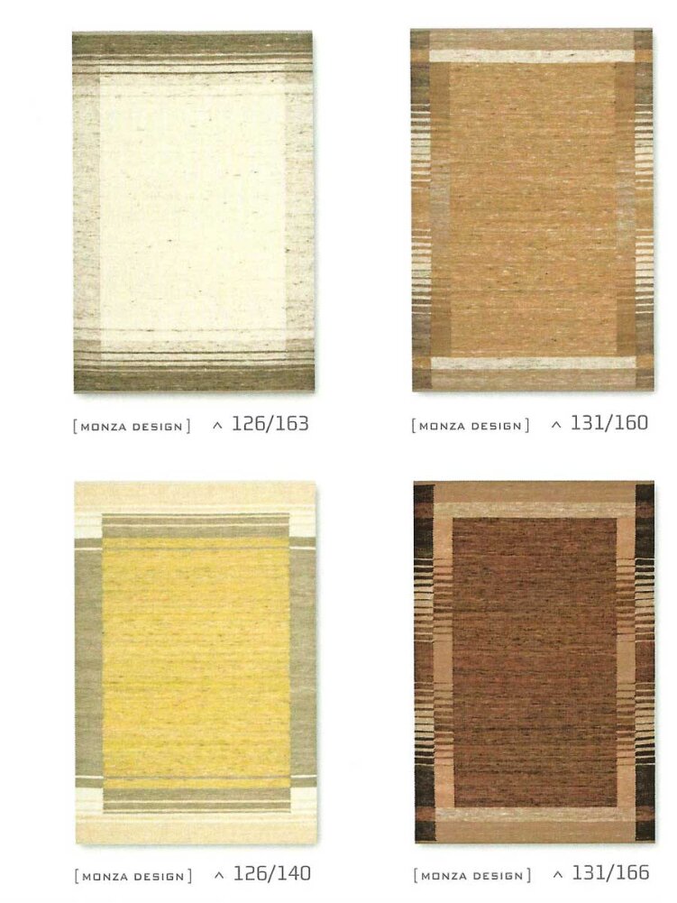 Paulig Monza Design 126 - 131 Handwebteppich von Paulig