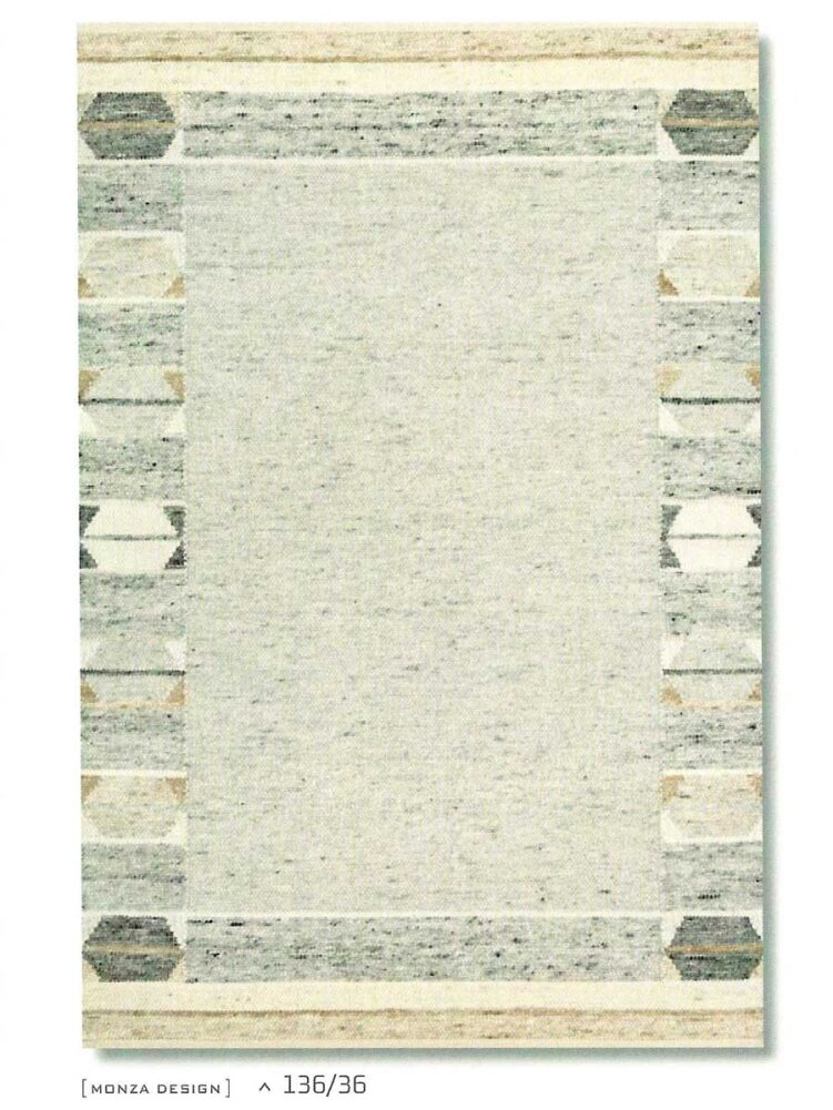 Paulig Monza Design 136 Handwebteppich von Paulig