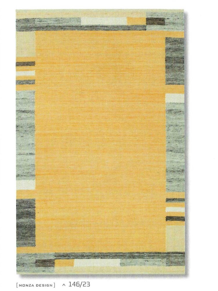 Paulig Monza Design 146 Handwebteppich von Paulig