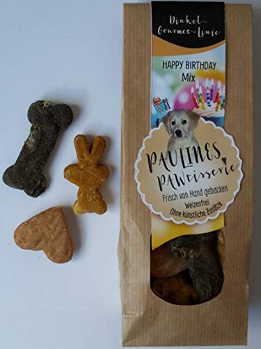 Paulines Pawtisserie Happy Birthday-Mix, 100 g von Paulines Pawtisserie