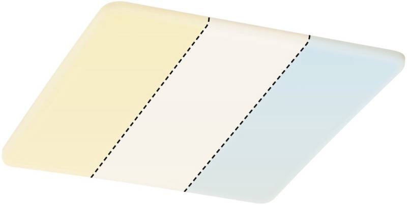 Paulmann Einbauleuchte LED Veluna Varifit WhiteSwitch eckig 18,5 cm 14 W von Paulmann