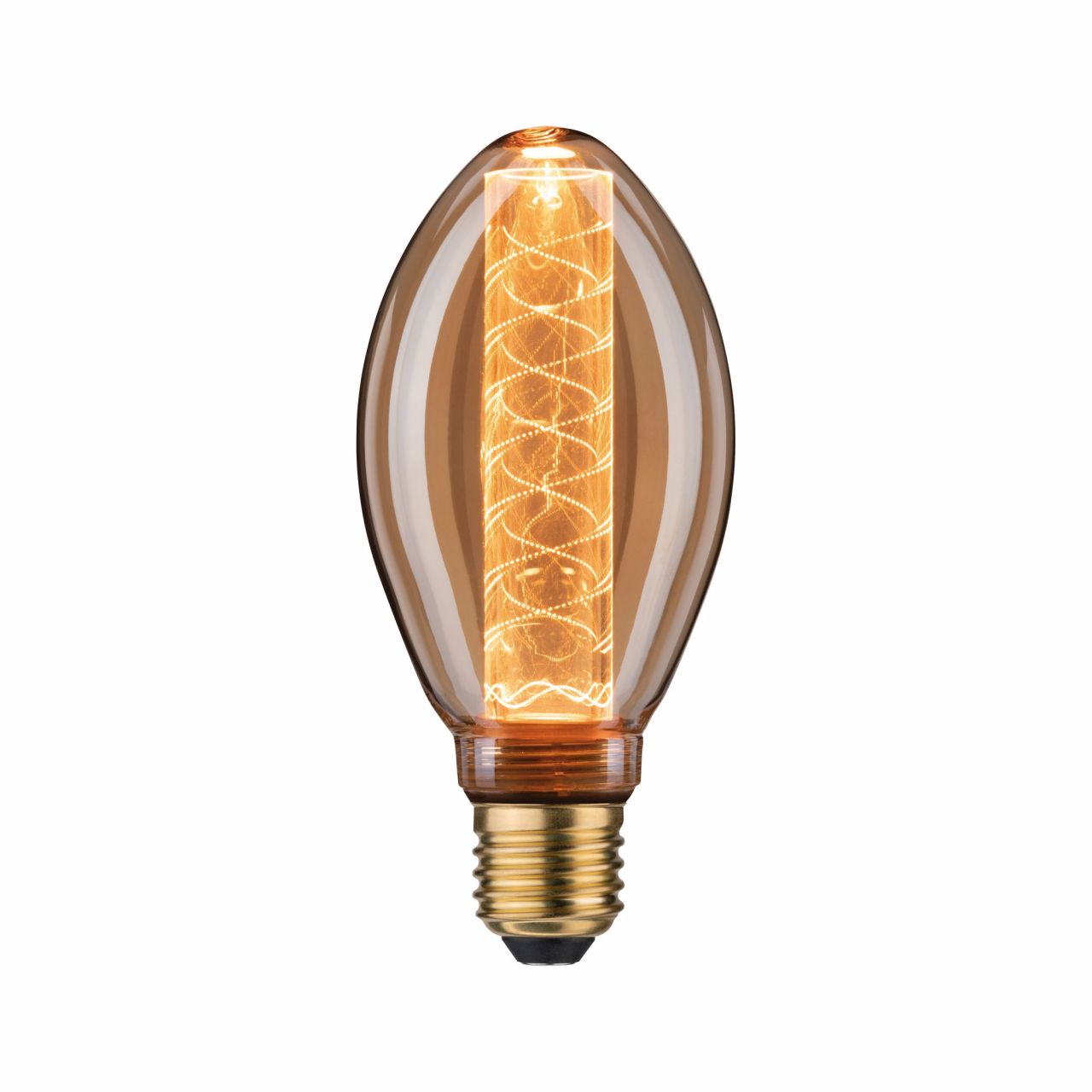 Paulmann LED Leuchtmittel Vintage-Birne B75 E27 4 W gold mit Innenkolben von Paulmann