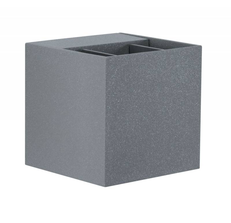 Paulmann Special Line LED Außen-Wandleuchte Cybo grau 8 x 8 cm Up & Down von Paulmann