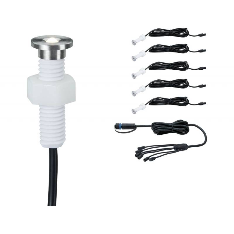Paulmann Plug & Shine Einbauleuchten Set MicroPen II Outdoor von Paulmann
