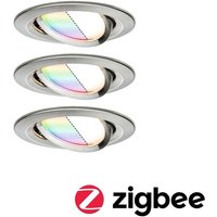 Smartes Zigbee 3.0 led Starter Set Nova Plus Coin in - grey - Paulmann von Paulmann