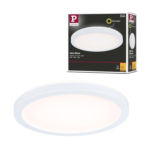 71152 Paulmann LED Panel Atria Shine Backlight IP44 rund 190mm 11,2W 850lm 3000K Weiß Lichtpanel von Paulmann