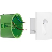 Paulmann - 92923 LED-Einbauleuchte mit Bewegungsmelder led led fest eingebaut 2.7 w Weiß (glänzend) von Paulmann