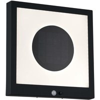 Led Solar Wandleuchte Taija in Anthrazit 35lm IP44 - black - Paulmann von Paulmann