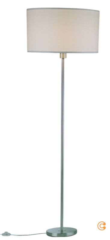 B-Ware Paulmann Tessa Stehleuchte Stehlampe Standleuchte Leuchte Creme Eisen Gebürstet von Paulmann