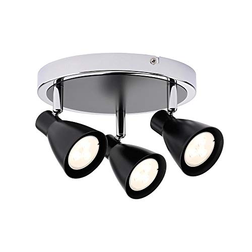 Deckenleuchte 3-flammig 2Simple Shade Colour: Black Matt Deckenleuchte 3-flammig 2Simple Shade Colour: Black Matt von Paulmann