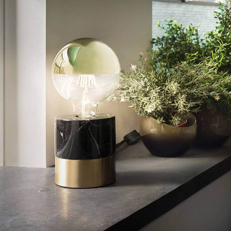 LED-Lampe E27 827 6,5W Kopfspiegel gold von Paulmann