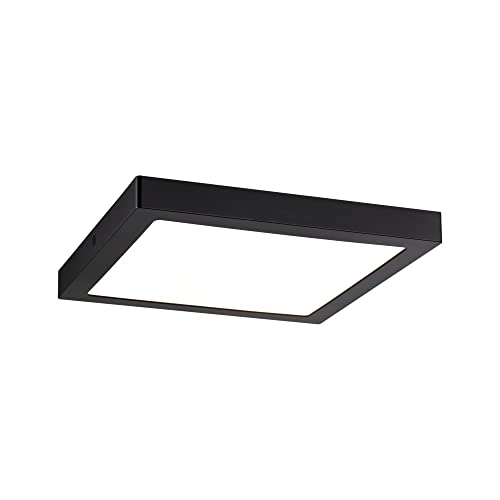 LED Panel Abia eckig 300x300mm 22W 2.700K Schwarz matt von Paulmann