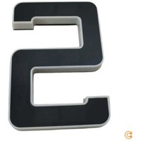 [NEUWERTIG] B-Ware Paulmann Led Solar Hausnummer 2 Hausnummer Wandleuchte Wandlampe Nummer Lampe von Paulmann