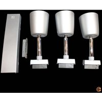 [NEUWERTIG] Paulmann U Rail Cover Set Schienensystem Schiene Chrom Matt 3 Spots 1m Set B-Ware von Paulmann