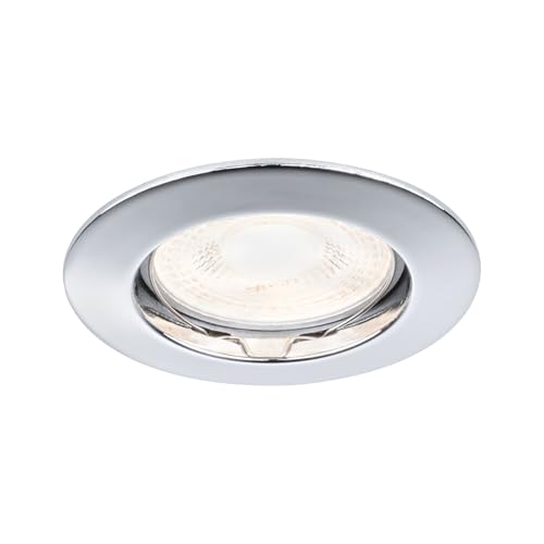 Paulmann Außen Deckeneinbauleuchte Premium EBL Chrom/alu Zink, Chrom, Aluminium, 179.46 von Paulmann