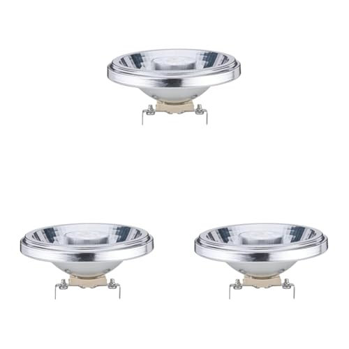 Paulmann 28515 LED Reflektor AR111 8W G53 24° Warmweiß (Packung mit 3) von Paulmann