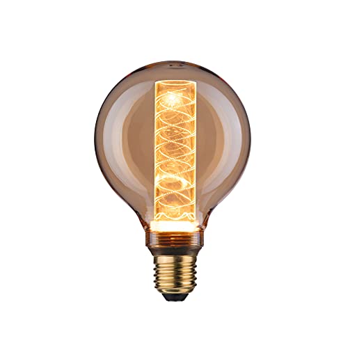 Paulmann 28602 LED Lampe G95 Inner Glow Edition 4W Retro Leuchtmittel Gold mit Innenkolben Glas 1800K Goldlicht E27 von Paulmann
