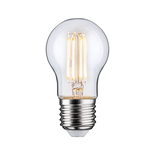 Paulmann 28654 LED Lampe Filament Tropfen 6,5W Klassik Leuchtmittel Klar 2700K Warmweiß E27 von Paulmann