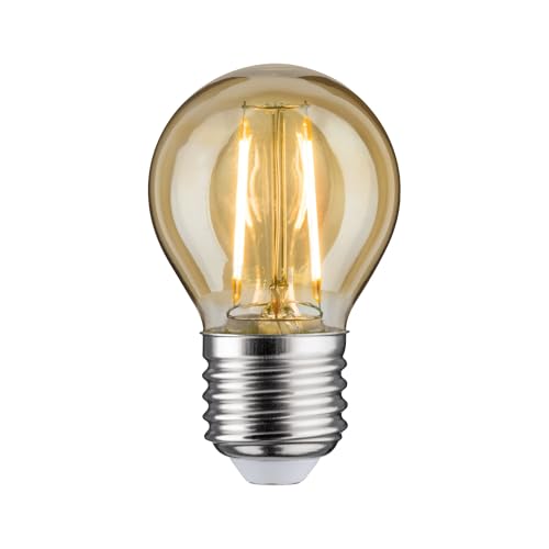Paulmann 28710 LED Lampe Filament Tropfen 2,6W Leuchtmittel Gold 2500K Goldlicht E27 Paulmann 28710 LED Lampe Filament Tropfen 2,6W Leuchtmittel Gold 2500K Goldlicht E27 von Paulmann
