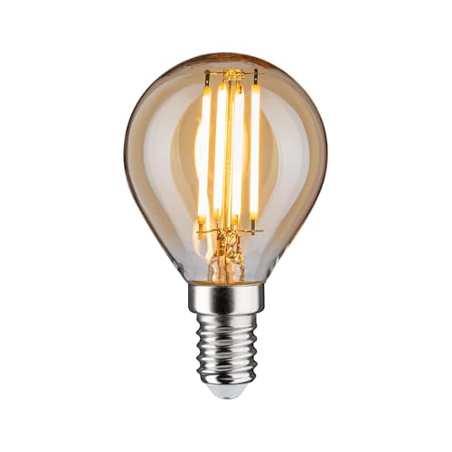Paulmann LED Tropfen 430lm E14 4,7W gold dim 2500K 230V von Paulmann