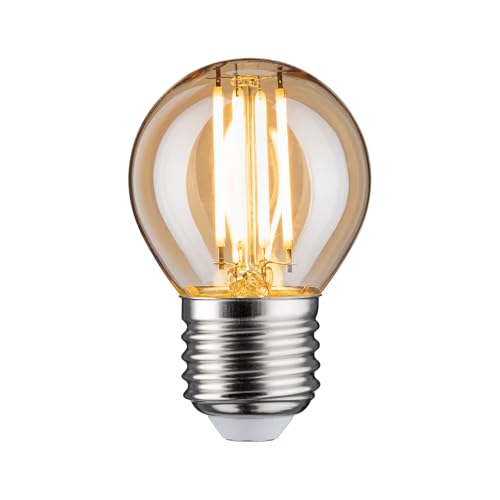 Paulmann 28713 LED Lampe Filament Tropfen 4,7W Leuchtmittel dimmbar Gold 2500K Goldlicht E27 Paulmann 28713 LED Lampe Filament Tropfen 4,7W Leuchtmittel dimmbar Gold 2500K Goldlicht E27 von Paulmann
