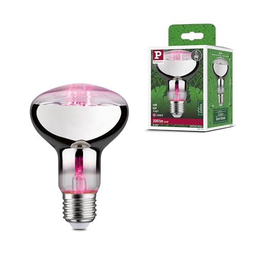 Paulmann 28733 LED Lampe Pflanzenlicht 6,5W Leuchtmittel Wachstumslicht Beleuchtung Licht 1300K E27 von Paulmann