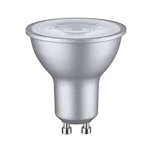 Paulmann 28753 LED Lampe Reflektor 7W dimmbar Leuchtmittel Chrom matt effizientes Licht Warmweiß 2700K GU10 von Paulmann