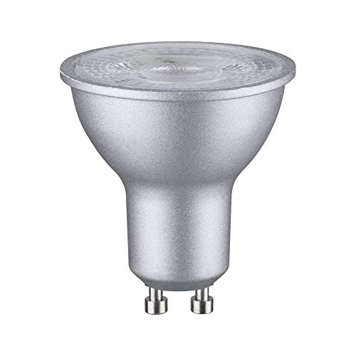 Paulmann 28756 LED Lampe Reflektor 7W dimmbar Leuchtmittel Chrom matt effizientes Licht Neutralwei? 4000K GU10 von Paulmann