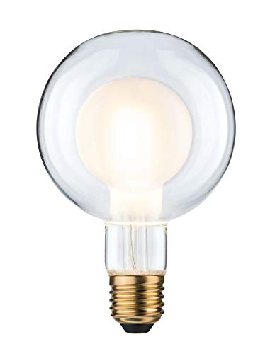 Paulmann 28768 LED Lampe Inner Shape G95 Globe 4W dimmbar Leuchtmittel Matt effizientes Licht Warmweiß 2700K E27 von Paulmann