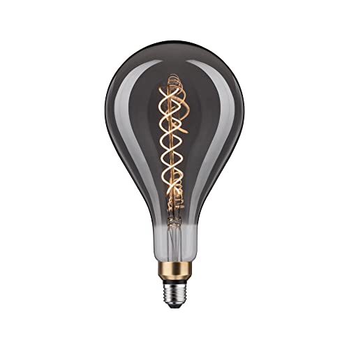 Paulmann 28858 LED Lampe 1879 BigDrop Filament 150lm 7 Watt dimmbar Rauchglas Vintage 1800 K E27 Leuchtmittel von Paulmann