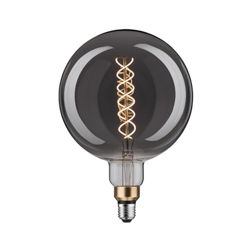 Paulmann 28859 LED Lampe 1879 BigGlobe Filament 170lm 7 Watt dimmbar Rauchglas Vintage 1800 K E27 Leuchtmittel von Paulmann