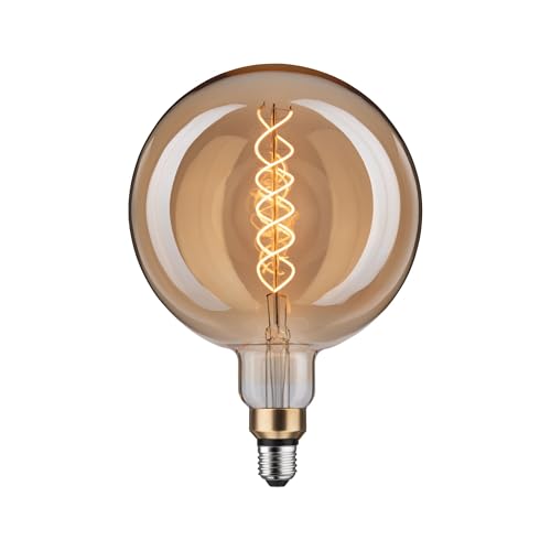 Paulmann 28868 LED Lampe 1879 BigGlobe Filament Warmweiß 400lm 7 Watt dimmbar Gold Vintage 1800 K E27 Leuchtmittel Paulmann 28868 LED Lampe 1879 BigGlobe Filament Warmweiß 400lm 7 Watt dimmbar Gold Vintage 1800 K E27 Leuchtmittel von Paulmann