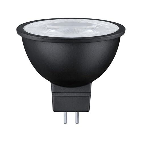 Paulmann 28872 LED Lampe Reflektor GU5,3 12V 445lm 6,5W 4000K Schwarz matt dimmbar Lampen Leuchtmittel Paulmann 28872 LED Lampe Reflektor GU5,3 12V 445lm 6,5W 4000K Schwarz matt dimmbar Lampen Leuchtmittel von Paulmann